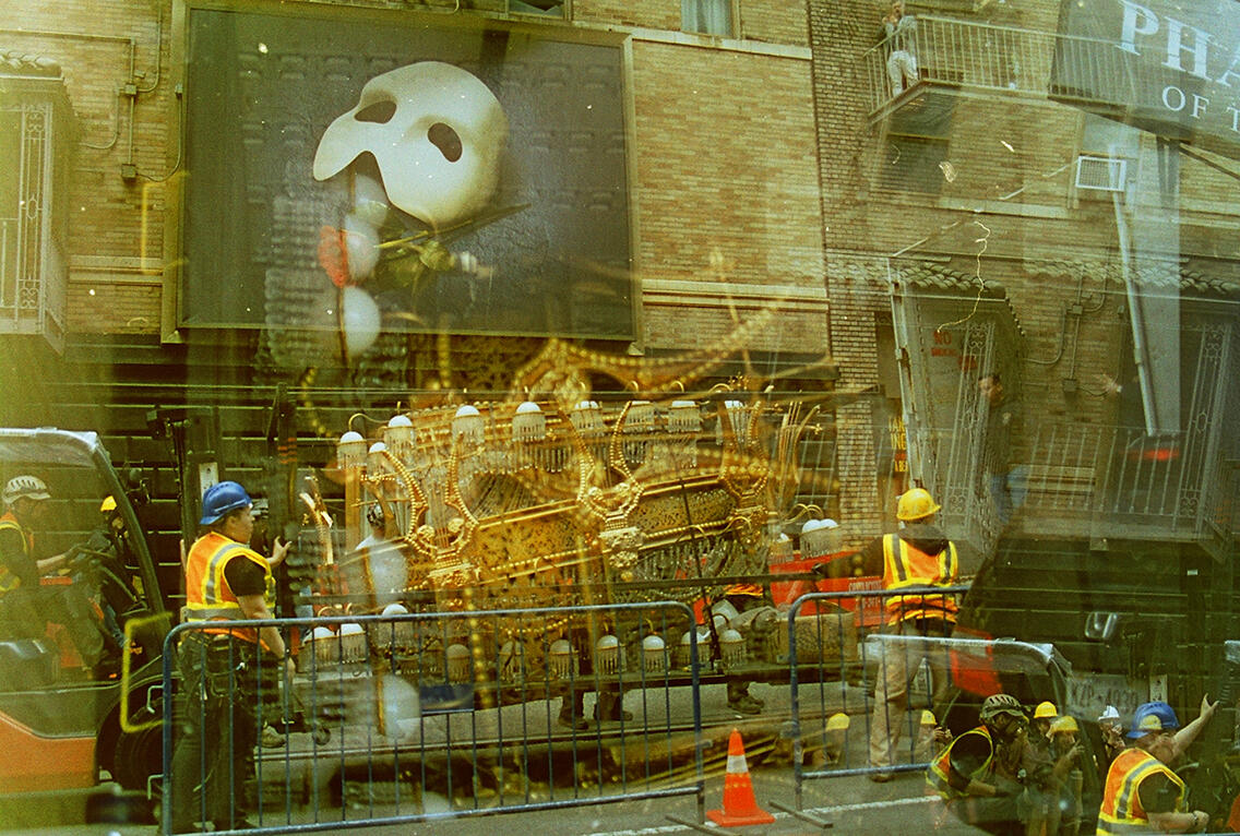 A Chandelier in Pieces... - New York