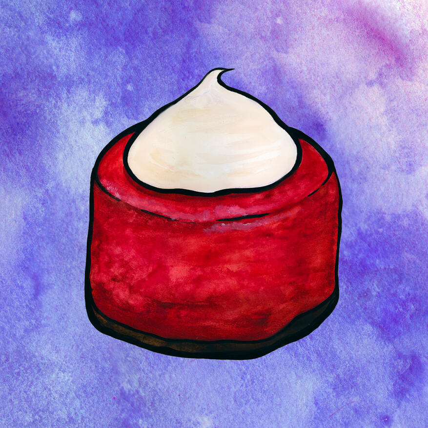Mini Red Velvet Cheesecake