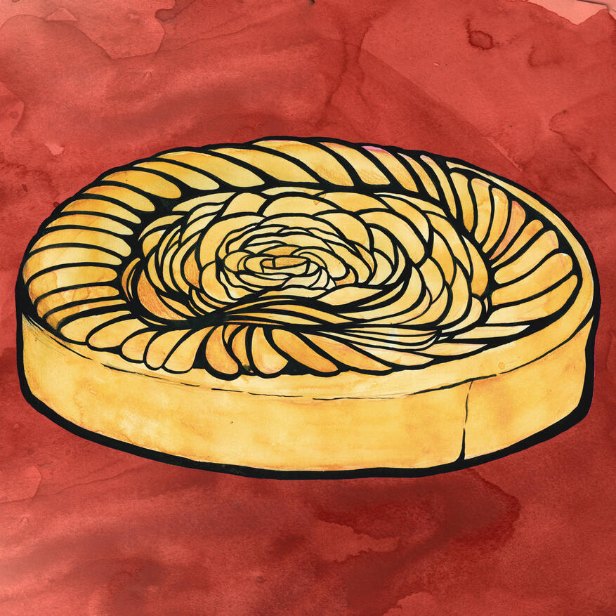 Tarte aux Pommes (French Apple Tart)