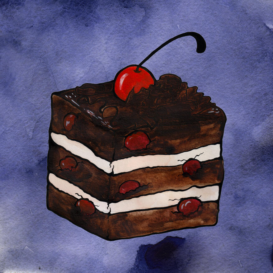 Schwarzwälder Kirschtorte (German Black Forest Cake)